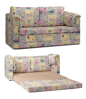 Just4Kidz Fun4Kidz Childs Sofa Bed