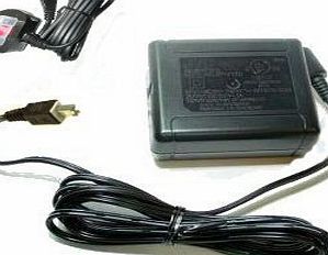 JVC AC Mains Power Supply Adapter charger AP-V14, AP-V14U, AP-V14A, AP-V14E, AP-V15E, AP-V15U, AP-16U, AP-V18, AP-V18U, AP-V14KR, for JVC Everio Camcorders GR-DX27EK, GR-DX28EK, GR-DX307EK, GR-DX37EK,