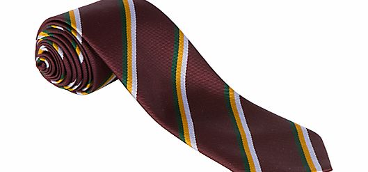 K.D. Grammar School for Boys School Tie, Maroon