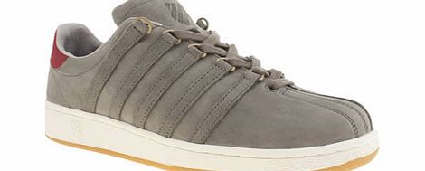 K-SWISS Dark Grey Classic Vin P Trainers