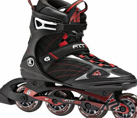 K2 F.I.T.M Mens Inline Skates Multi-Coloured black/red Size : EU 43.5 (US 10)