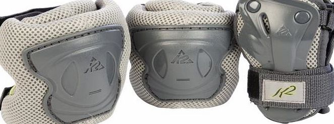 K2 Womens K2 Skates Alexis Pad Set - Grey