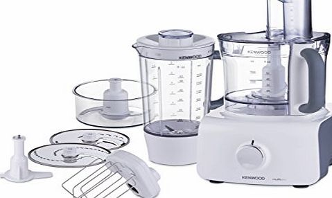 FDP613 Food Processor, 3 Litre, 1000 Watt, White and Grey