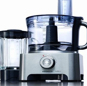 Kenwood FPM810 3.5 Litre 1000 Watt Multi-Pro Sense Food Processor, with Scales - Brushed Metal