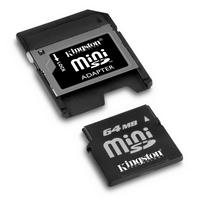 Kingston MiniSD Card - 256MB