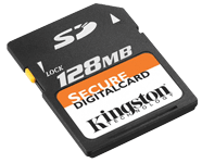 Kingston Secure Digital Card 128MB