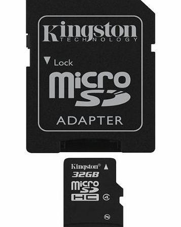 Kingston Technology Micro SDHC 32GB Memory Card