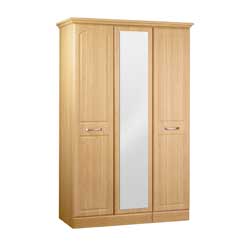 Kingstown - Marque 3 Door Centre Mirror Wardrobe