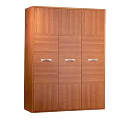 - Opus Cherry  3 Door Wardrobe