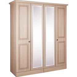 - Shaldon 4 Door Wardrobe with