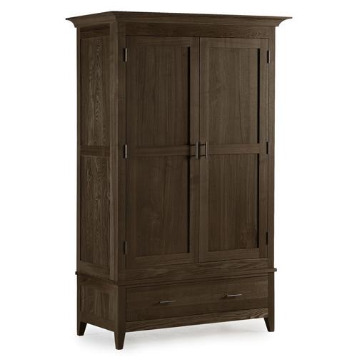 Kinston Ash Dark Furniture Kinston Ash Wardrobe Gents