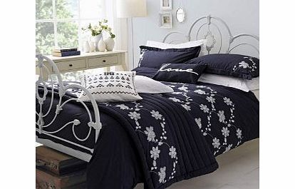 Kirstie Allsopp Lily Bedding Navy Matching Accessories Cordelia