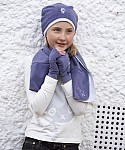 Kiss Katch at notonthehighstreet.com Cosy Velour Scarf Set