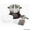 Kitchen Craft Multi-Purpose Deluxe Fondue Set