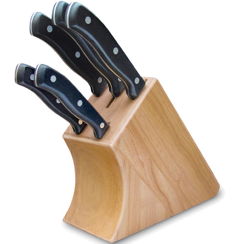 Devils 5 Piece Knife Block