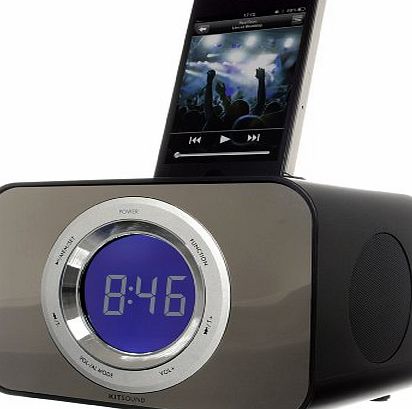 KitSound iPhone and iPod Speaker Dock - Black