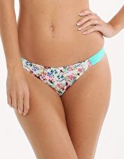 Kiwi St Tropez, 1295[^]277430 Flower Tab Pant - White