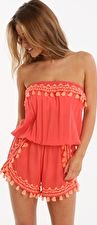 Kiwi St Tropez, 1295[^]277286 Playsuit - Coral