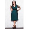 WANDERLUST WRAP DRESS IN TEAL