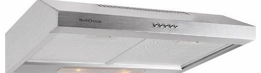 Klarstein 90MS7 Cooker Hood Extractor Fan (Below 65db Noise Level, 3 Extraction Levels 