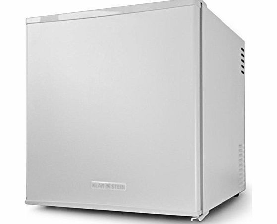 MKS-8 Tabletop Mini Fridge (48Litre, 2 Shelves amp; 30dB Low Noise Emission) - Matt White