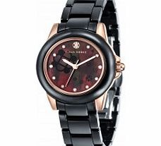 Klaus Kobec Ladies Vesta Rose Gold and Black