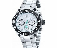 Klaus Kobec Mens Challenger White Steel