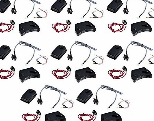 Kmise Belcat Preamp IRIS-1 3Band EQ Pickup For Ukulele amp; Mini guitar Set of 8