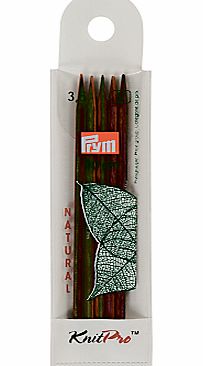 Knit Pro 10cm Double Pointed Wooden Knitting