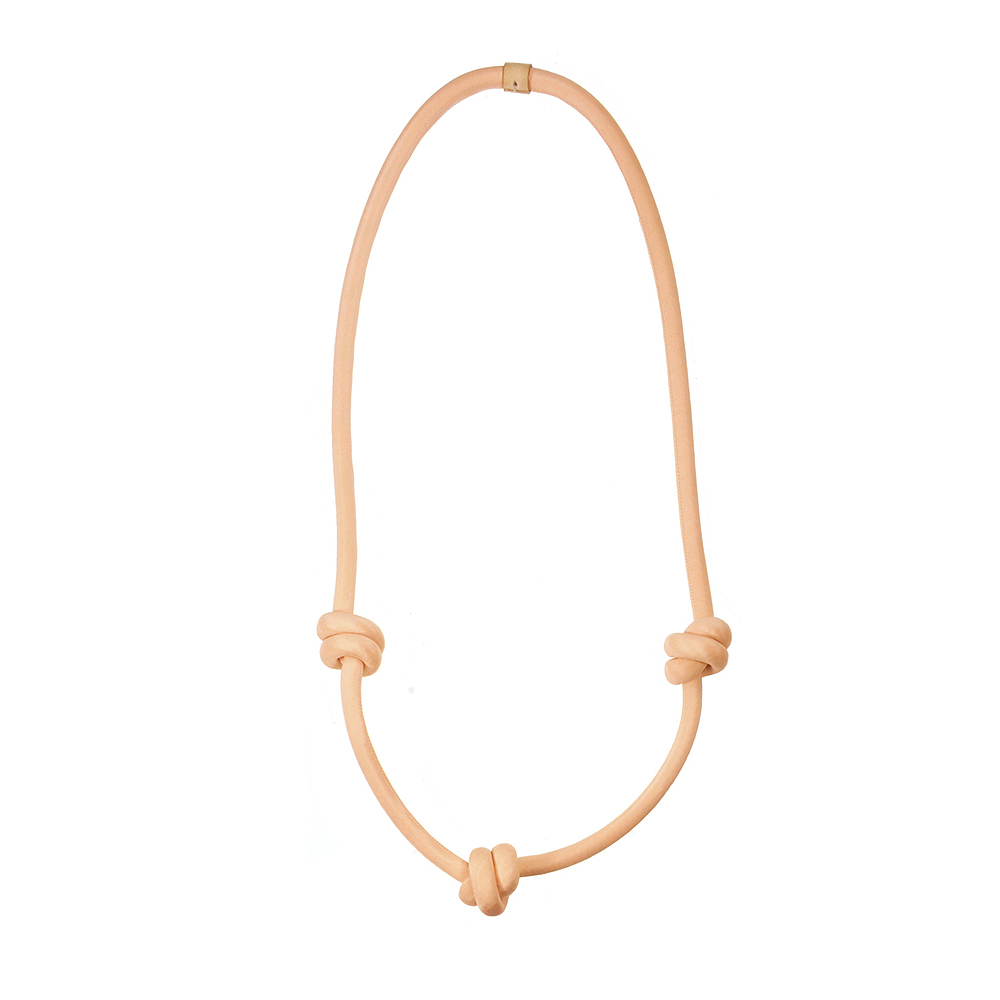 Knot Necklace - Cantaloupe