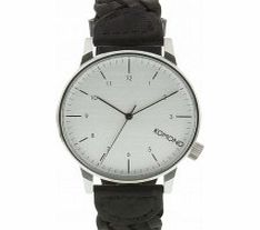 Komono Mens Winston Woven Black Watch