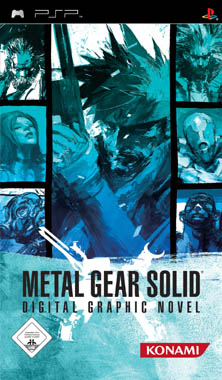 Metal Gear Solid Digital Graphic Novel PSP