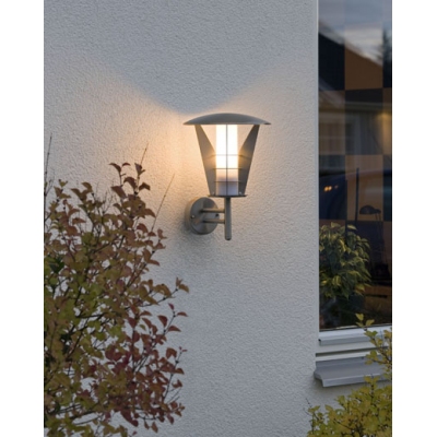 Konstsmide Livorno Wall Light 7343 (Stainless Steel)