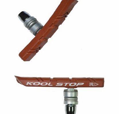 Kool Stop BMX Pad brake pads salmon v-brake pads