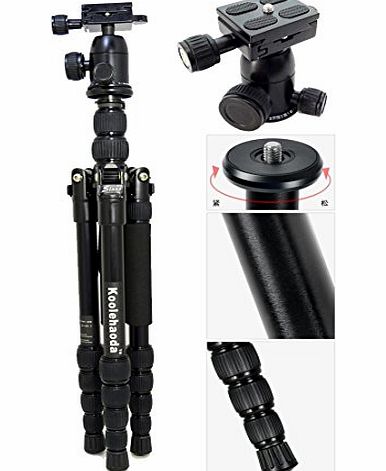 Professional 56-inch Camera Tripod Monopod & Ball Head for All Canon Sony, Nikon, Samsung, Panasonic, Olympus, Kodak, Fuji, Cameras and Video Camera