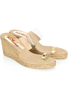 Kors by Michael Kors Laser Espadrille Wedges