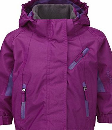 Kozi Kidz Girls Oxford Jacket - Cerise/Purple, Size 110