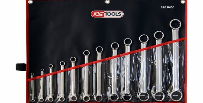 KS Tools 920.0450 ULTIMATE straight ring spanner set,12pcs