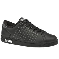 K*Swiss Male Lozan Tt Iii Leather Upper Fashion Trainers in Black, White and Blue