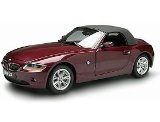 Kyosho Die-cast Model BMW Z4 (1:18 scale in Metallic Dark Red)