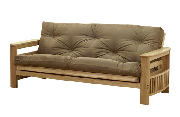 Jasmine Futon Sofa Bed (range B Fabric) Double