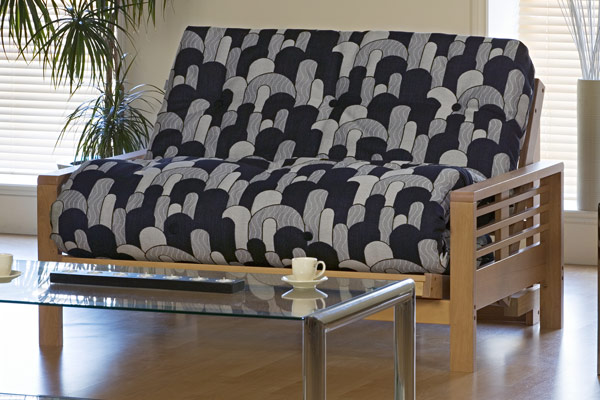 Kyoto Futons Detroit Futon (Fabric 1) Small Double 120cm