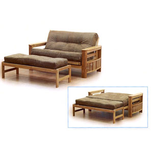 The Jasmin Double Love Seat Futon