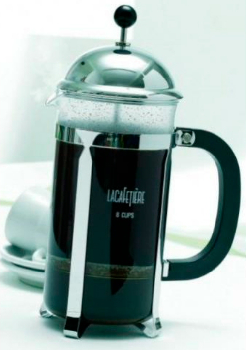 La Cafetiere 3 Cup Chrome Optima Cafetiere