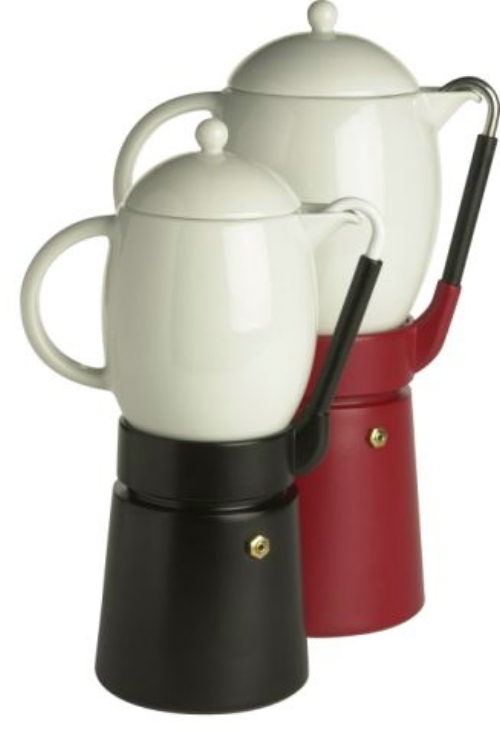 La Cafetiere Porcellana Large Red 9-12 Cup