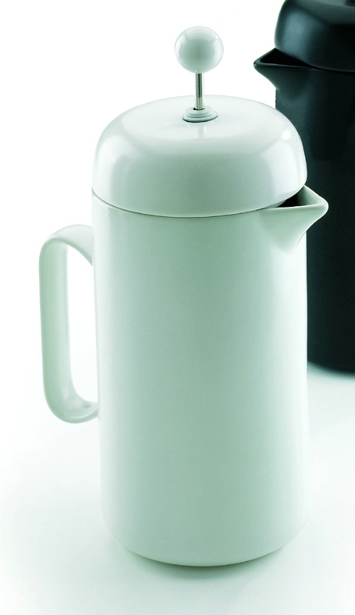 La Cafetiere Pura White Ceramic 8 Cup Cafetiere