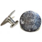 La Jewellery Rings Around You Silver Cufflinks