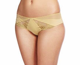 Lulu gold short briefs