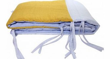 Cot bumper sailor stripes `One size