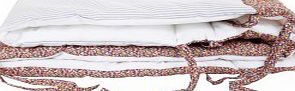 Lab Pepper Rose bed bumper `One size